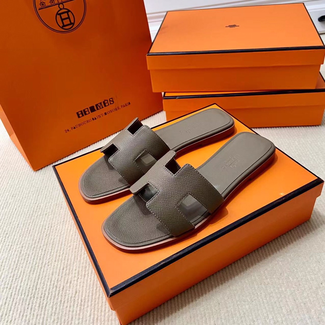 에르메스 올수공 오란 슬리퍼 샌들 앱송 59